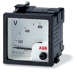 ABB Вольтметр пост.тока прям.вкл. VLM-2-25/48 арт. 16074582 ABB Вольтметр пост.тока прям.вкл. VLM-2-25/48 арт. 16074582
