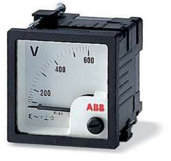 ABB Вольтметр пост.тока прям.вкл. VLM-2-600/48 арт. 16074673 ABB Вольтметр пост.тока прям.вкл. VLM-2-600/48 арт. 16074673