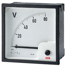 ABB Вольтметр пост.тока прям.вкл. VLM-2-80/72 арт. 16074780
