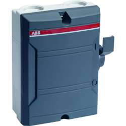 ABB Выключатель в боксе управления сбоку 3р 40А IP65 BW340 TPN арт. 2CMA142408R1000