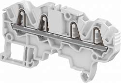 ABB ZK2,5-4P-BL Клемма втычная синяя, 2,5 мм2, 4 зажима арт. 1SNK705022R0000