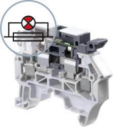 ABB ZS4-SF1-R3 Клемма держатель предохранителя 5x20мм, 5x25мм, 4мм. кв., с красным светодиодом-индикатором сгор.предох. 115-250В арт. 1SNK508414R0000 ABB ZS4-SF1-R3 Клемма держатель предохранителя 5x20мм, 5x25мм, 4мм. кв., с красным светодиодом-индикатором сгор.предох. 115-250В арт. 1SNK508414R0000