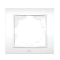 ABB Zena бел. рамка 1 постовая арт. 608-010200-271