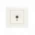 ABB Zena бел. розетка TV проходная арт. 500-010200-272