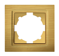 ABB Zena береза рамка 1 постовая арт. 608-012700-271