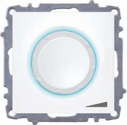 ABB Zena без рамки бел. диммер с подсв Led арт. 609-010200-192