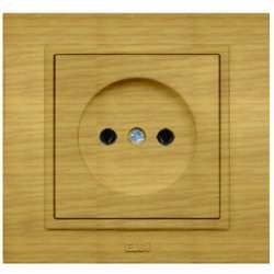ABB Zena без рамки береза розетка б/з арт. 609-012700-215