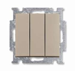 ABB Zena без рамки дымчатый выкл 3кл арт. 609-011100-254