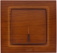ABB Zena без рамки вишня выкл 1кл подсв.Led арт. 609-012800-201