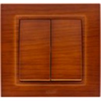 ABB Zena без рамки вишня выключатель 2кл проходной арт. 609-012800-211