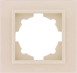 ABB Zena крем. рамка 1 постовая арт. 608-010300-271
