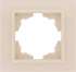 ABB Zena крем. рамка 1 постовая арт. 608-010300-271