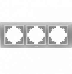 ABB Zena сер. рамка 3 постовая арт. 500-011000-227