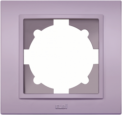 ABB Zena сиреневая рамка 1 постовая арт. 608-012010-271