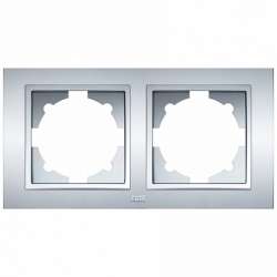 ABB Zena титаниум рамка 1 постовая арт. 608-011400-271