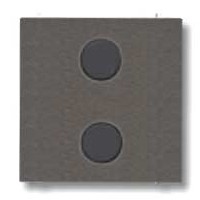 ABB Zenit SR-2-N2AN Центральная плата 2-кнопочная free@home, антрацит арт. SR-2-N2AN