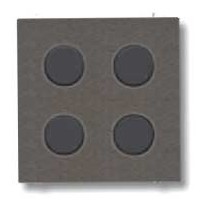 ABB Zenit SR-4-N2AN Центральная плата 4-кнопочная free@home, антрацит арт. SR-4-N2AN