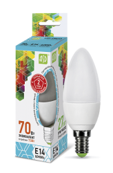 ASD Standard Лампа LED свеча 7.5Вт 160-260В Е14 4000К 675Лм арт. 4690612003931