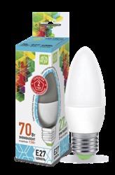 ASD Standard Лампа LED свеча 7.5Вт 230В Е27 4000К 675Лм арт. 4690612003955