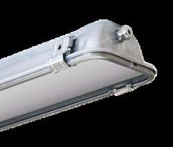 АСТЗ Светильник ЛСП67-2х36-001, корпус нерж. сталь, закаленное стекло, ЭмПРА, cosф=0,85 IP65 арт. 1067236001
