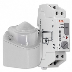 BEG Белый Выключатель сумеречный с электр. модулем IP54 арт. 92681