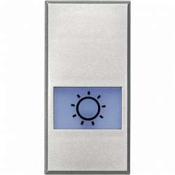 BT Axolute Алюминий Кнопка 1Р (NO) 10 А 250 В~ с символом «лампа» арт. HC4043