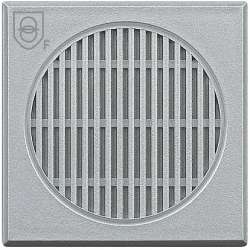 BT Axolute Алюминий Предохранительный трансформатор, вход 230В, 50/60 Гц, выход 12В, 4 ВА, 2 мод арт. HC4541