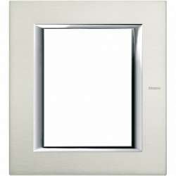 BT Axolute Алюминий Рамка 3+3 мод прямоугольная арт. HA4826XC