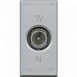 BT Axolute Алюминий Розетка TV оконечная 1 мод арт. HC4202DC