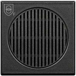 BT Axolute Антрацит Предохранительный трансформатор, вход 230В, 50/60 Гц, выход 12В, 4 ВА, 2 мод арт. HS4541