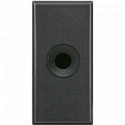 BT Axolute Антрацит Прерыватель, 2 контакта, 10 А, 48 В (используется с замыкателем 2124N) арт. HS4391