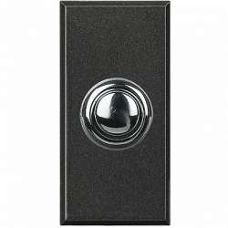 BT Axolute Антрацит Style Переключатель перекрёстный 16А 1 мод арт. HY4004