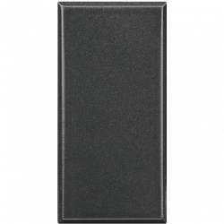 BT Axolute Антрацит Заглушка 1 мод арт. HS4950