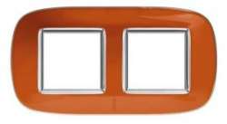 BT Axolute Апельсиновая карамель Рамка 2+2 мод эллипс арт. HB4802/2DR