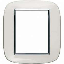 BT Axolute Белая карамель Рамка 3+3 мод эллипс арт. HB4826DB