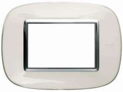 BT Axolute Белая карамель Рамка 3 мод эллипс арт. HB4803DB