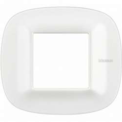 BT Axolute Белый Corian Рамка 2 мод эллипс арт. HB4802CGW