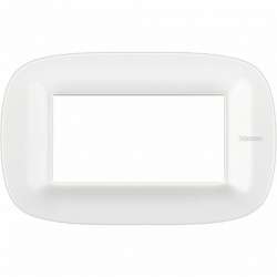 BT Axolute Белый Corian Рамка 4 мод эллипс арт. HB4804CGW