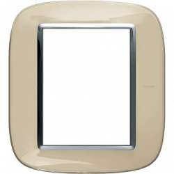 BT Axolute Бежевая карамель Рамка 3+3 мод эллипс арт. HB4826DA