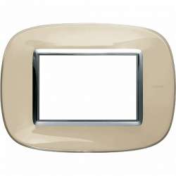 BT Axolute Бежевая карамель Рамка 3 мод эллипс арт. HB4803DA