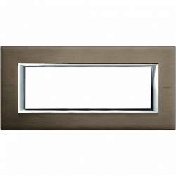 BT Axolute Бронза Рамка 6 модулей прямоугольная арт. HA4806BR