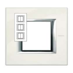 BT Axolute Фарфор Рамка 2+2+2 мод прямоугольная (надпись вертикально) арт. HA4802/3BG