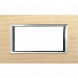 BT Axolute Ясень Рамка 4 мод прямоугольная арт. HA4804LFR