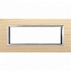 BT Axolute Ясень Рамка 6 модулей прямоугольная арт. HA4806LFR