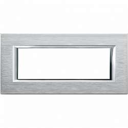 BT Axolute Хром Рамка 6 модулей прямоугольная арт. HA4806CR