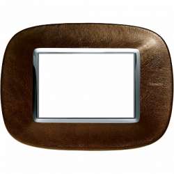 BT Axolute Кожа Кофе Рамка 3 мод эллипс арт. HB4803SLS
