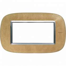 BT Axolute Кожа Песок Рамка 4 мод эллипс арт. HB4804SLC