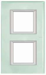 BT Axolute Кристалл Рамка 2+2 мод прямоугольная (надпись вертикально) арт. HA4802/2VKA