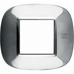 BT Axolute Ледяная сталь Alessi Рамка 2 мод эллипс арт. HB4802AXL