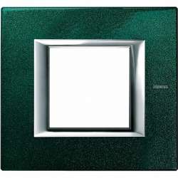 BT Axolute Малахит Рамка 2 мод прямоугольная арт. HA4802VS